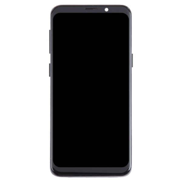Samsung Galaxy S9 SM-G960 TFT LCD Screen Digitizer Full Assembly with Frame (Black) - Image 2