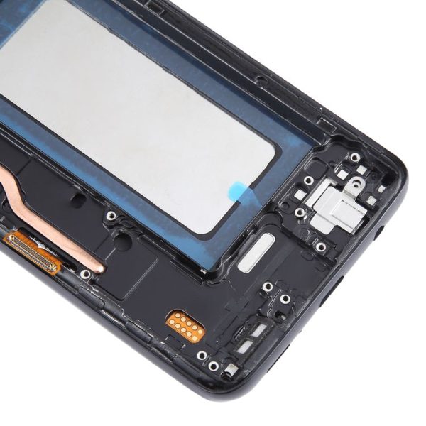 Samsung Galaxy S9 SM-G960 TFT LCD Screen Digitizer Full Assembly with Frame (Black) - Image 4