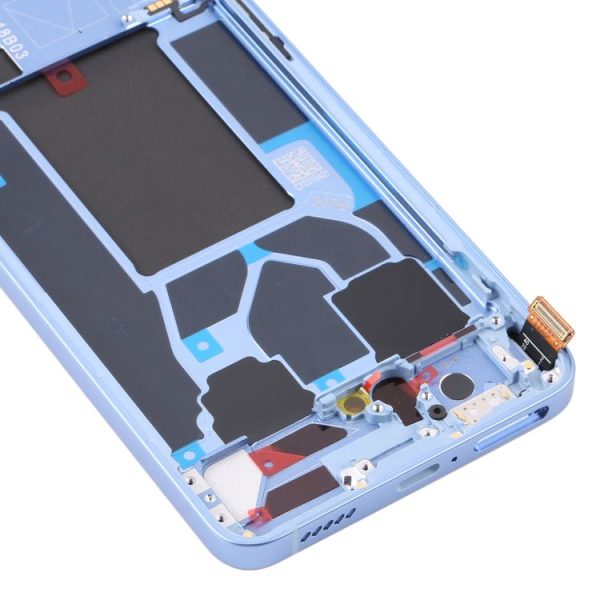 OPPO Reno7 Pro 5G Front Housing LCD Frame Bezel Plate (Blue) - Image 2