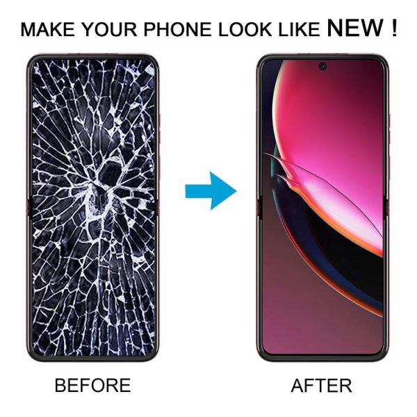 Motorola Razr 40 Ultra AMOLED Material Original LCD Screen with Digitizer Full Assembly - Image 6