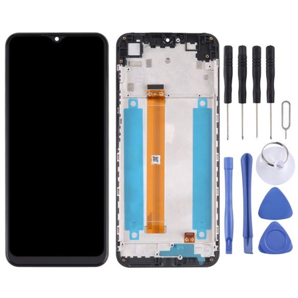 LCD Screen and Digitizer Full Assembly with Frame for Ulefone Note 12P (Black) - Image 2