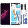 T-Mobile REVVL V+ 5G LCD Screen Digitizer Full Assembly with Frame (Black)