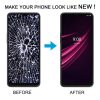 T-Mobile REVVL V+ 5G LCD Screen Digitizer Full Assembly with Frame (Black) - Image 6