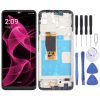 T-Mobile REVVL 6X Pro 5G LCD Screen Digitizer Full Assembly with Frame (Black)