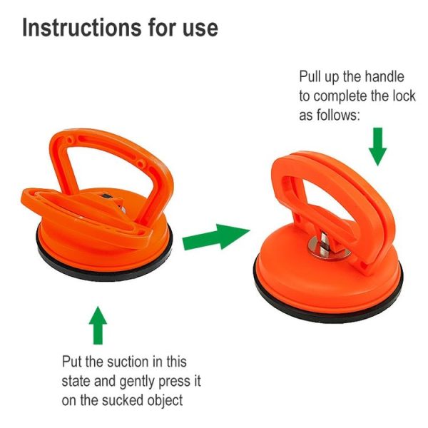 Large Car Dent Repair Puller Suction Cup Bodywork Panel Sucker (Black) - Image 4
