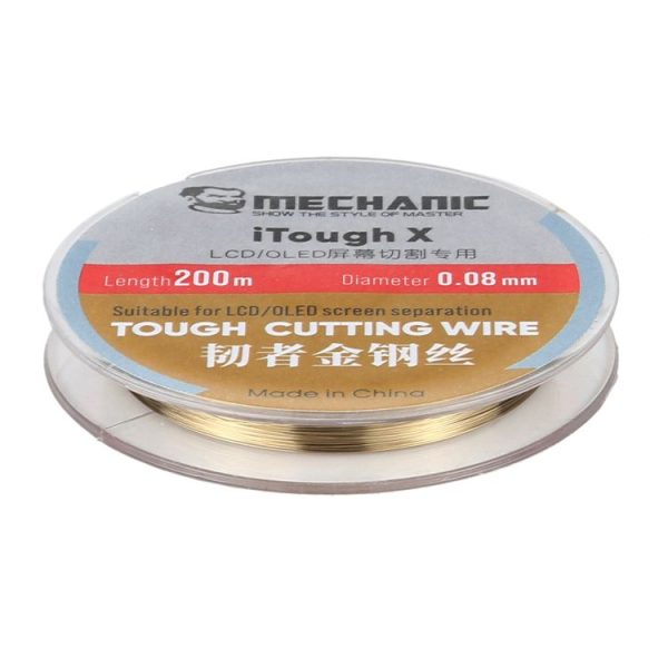 MECHANIC iTough X 200M 0.08MM LCD OLED Screen Cutting Wire - Image 2