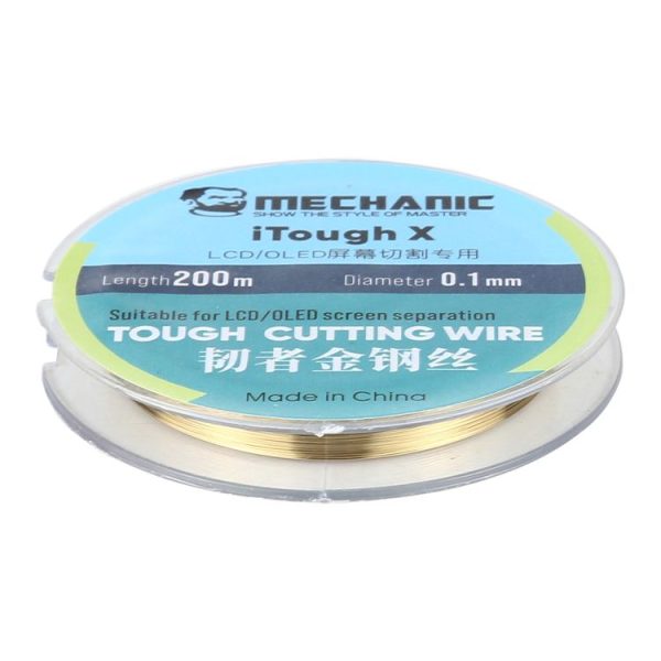 MECHANIC iTough X 200M 0.1MM LCD OLED Screen Cutting Wire - Image 2