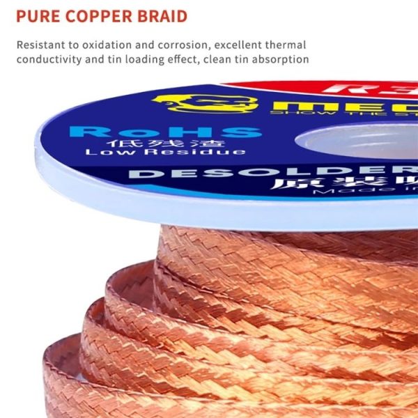 MECHANIC R300 1.5M 2.5MM Suction Tin Wire - Image 2
