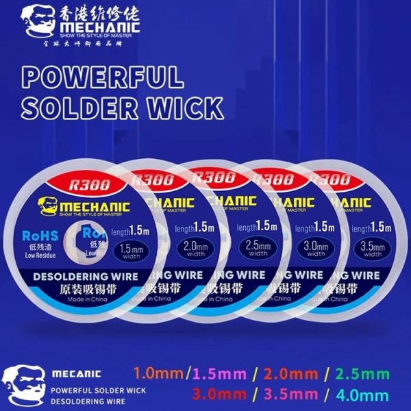 MECHANIC R300 1.5M 2.5MM Suction Tin Wire - Image 6