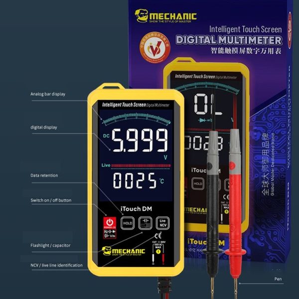 Mechanic iTouch DM Intelligent Touch Screen Multimeter - Image 11