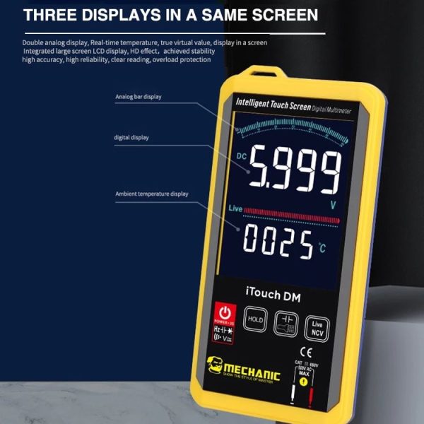 Mechanic iTouch DM Intelligent Touch Screen Multimeter - Image 6