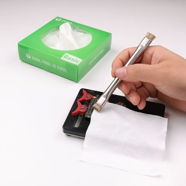 2UUL 10x10cm Microfiber Cleaning Wiper Antistatic Dust-Free Cloth - Image 3