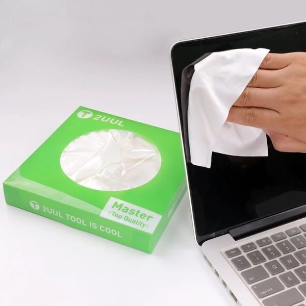 2UUL 10x10cm Microfiber Cleaning Wiper Antistatic Dust-Free Cloth - Image 5