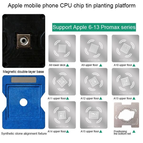 BEST BST-081 Universal CPU Reballing Tin Planting Table - Image 5