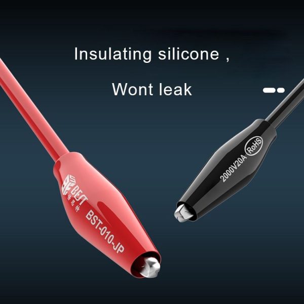 BEST BST-010-JP 2000V 20A Superconducting Alligator Clip Test Lead - Image 5