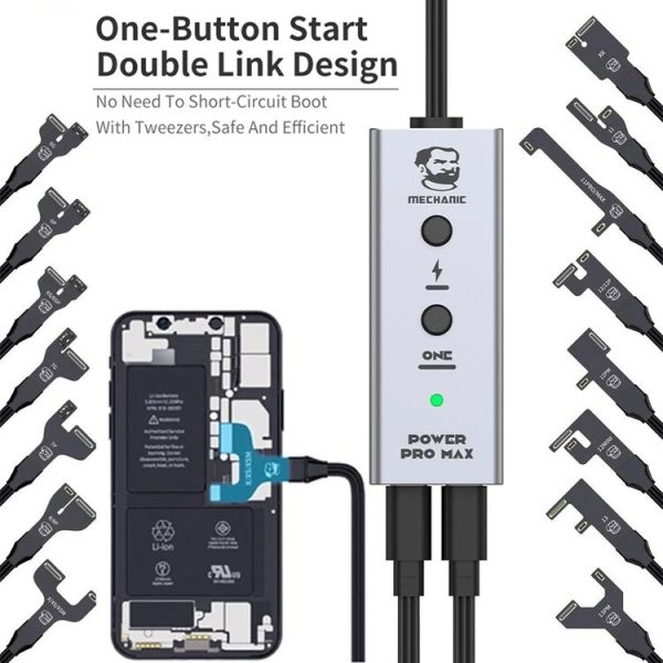 Mechanic Power Pro Max Phone Maintenance Power Boot Cable for iPhone 6 to 13 Pro Max - Image 5