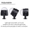 YouOKLight YK2278 3W Sound Activated Party DJ Lighting RBG Disco Ball Strobe Lamp Stage Par Light with 7 Modes, Without Remote Control - Image 4