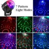 YouOKLight YK2278 3W Sound Activated Party DJ Lighting RBG Disco Ball Strobe Lamp Stage Par Light with 7 Modes, Without Remote Control - Image 7