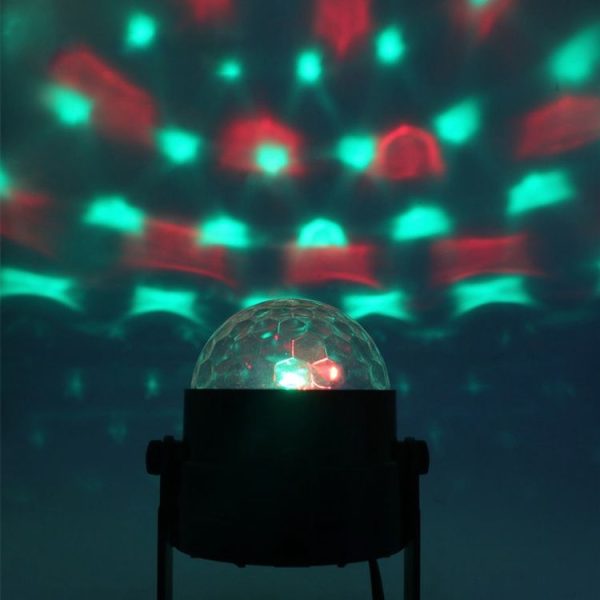YouOKLight YK2278 3W Sound Activated Party DJ Lighting RBG Disco Ball Strobe Lamp Stage Par Light with 7 Modes, Without Remote Control - Image 9