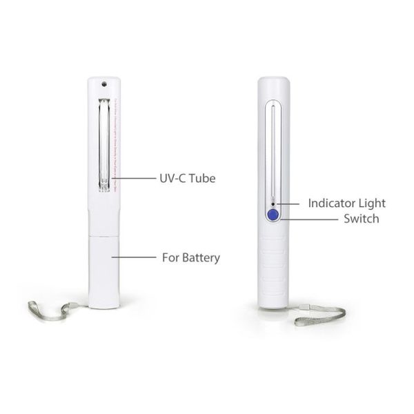 Portable Handheld 3W UV Germicidal Disinfection Lamp Personal Car Travel UV Fast Disinfection Stick - Image 2