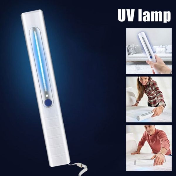 Portable Handheld 3W UV Germicidal Disinfection Lamp Personal Car Travel UV Fast Disinfection Stick - Image 5
