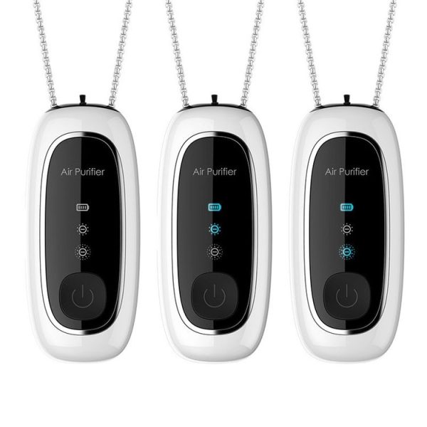 KY100A Portable Negative Ion Air Purifier Neck Hanging Air Purifier (Black) - Image 6