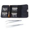 27 in 1 Magnetic Suction Portable Wallet Type Screw Driver Set Mobile Phone Tablet Maintenance Tool - Image 2