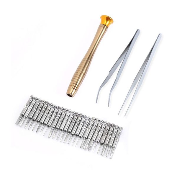 27 in 1 Magnetic Suction Portable Wallet Type Screw Driver Set Mobile Phone Tablet Maintenance Tool - Image 3