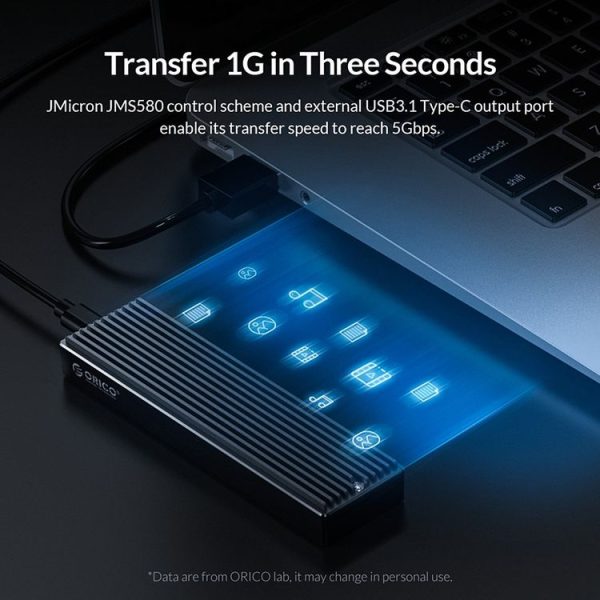 ORICO M2PF-C3 M.2 NGFF SSD Enclosure - Image 7