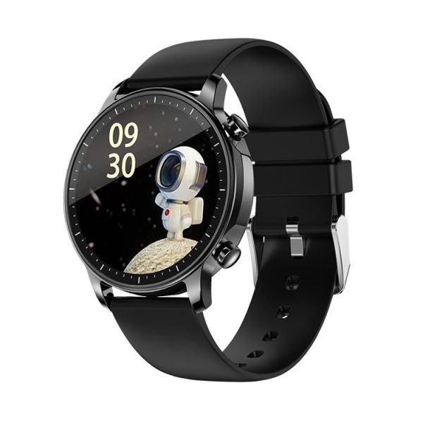 V23 1.28inch IPS Color Screen Smart Watch IP67 Waterproof, Support Heart Rate Monitoring / Blood Pressure Monitoring / Blood Oxygen Monitoring / Sleep Monitoring (Black)