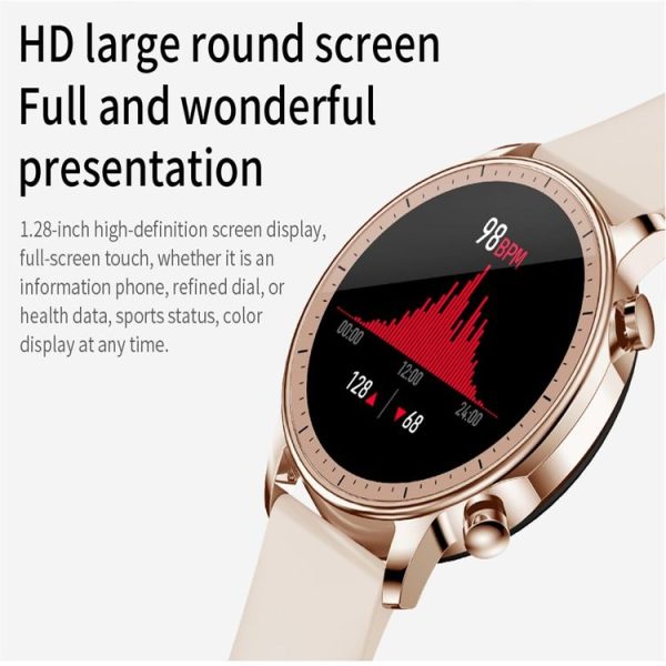 V23 1.28inch IPS Color Screen Smart Watch IP67 Waterproof, Support Heart Rate Monitoring / Blood Pressure Monitoring / Blood Oxygen Monitoring / Sleep Monitoring (Black) - Image 4