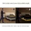 5m Wireless PIR Motion Sensor LED Strip Light 12V Smart Stair Cabinet Wall Lamp, EU plug (Warm white Light) - Image 7