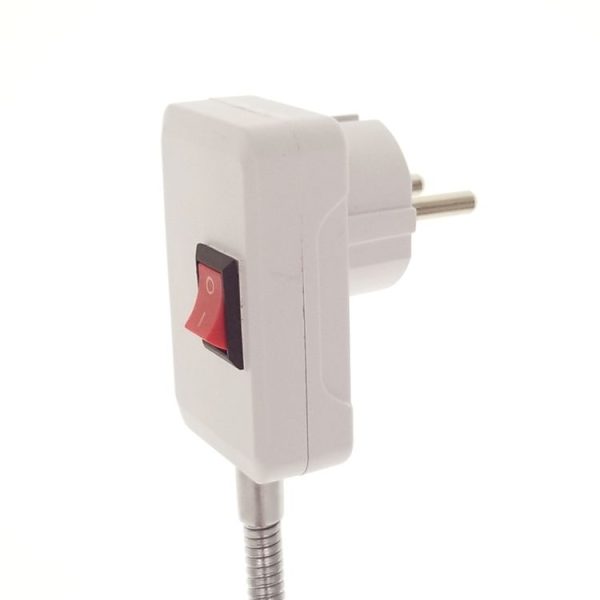 30CM AC 110-220V 6A E27 Bulb Holder Flexible Extension Converter Switch Adapter Socket (EU plug) - Image 4