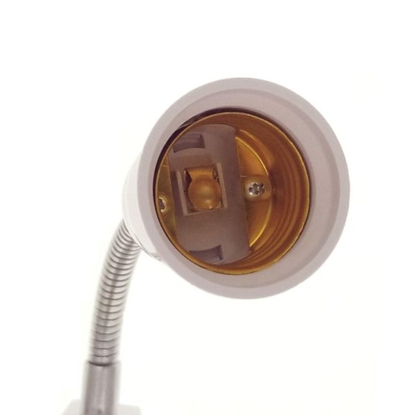 40CM AC 110-220V 6A E27 Bulb Holder Flexible Extension Converter Switch Adapter Socket (EU plug) - Image 6