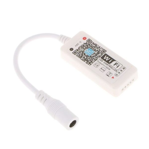 Smart Phone Control Music and Timer Mode Home Mini WIFI LED RGB Controller, type: RGBW Controller
