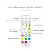 WiFi Smart 4 Pin RGB LED Strip Light Controller APP Remote Voice Control Works with Alexa Echo, 5-24V, type: WiFi 40-keys Controller - Image 4