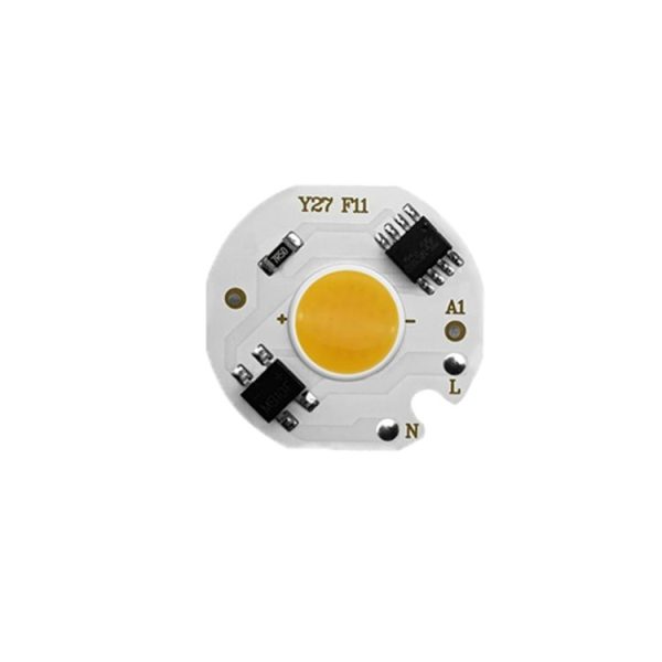 10 pcs COB LED Light Chip AC 220V LED Bulb Light Intelligent IC Driver Bulb Light DIY Spotlight Downlight Chip Outdoor Flood Light (12W (cold white)) - Image 3