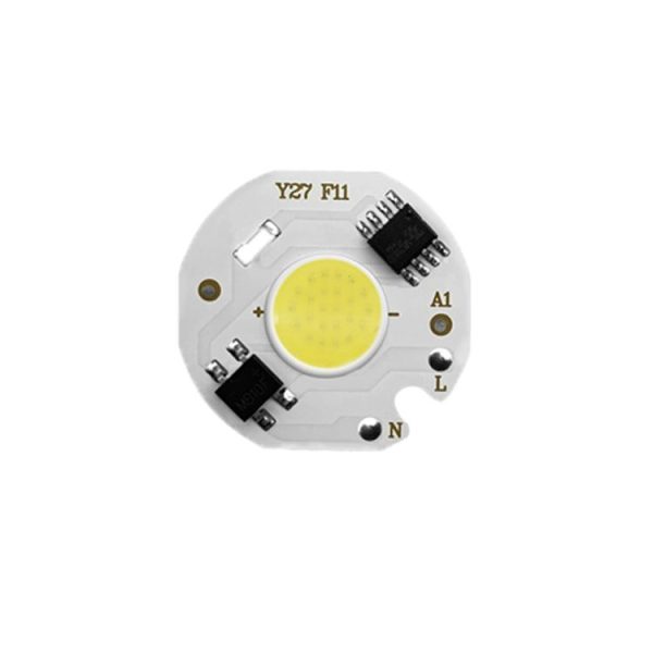 10 pcs COB LED Light Chip AC 220V LED Bulb Light Intelligent IC Driver Bulb Light DIY Spotlight Downlight Chip Outdoor Flood Light (12W (cold white)) - Image 4