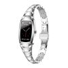 H8 Pro 1.08 inch Color Screen Smart Wristband, IP67 Waterproof, Support Heart Rate Monitoring / Blood Pressure Monitoring / Blood Oxygen Monitoring / Sleep Monitoring / Predict Menstrual Cycle Intelligently (Silver)