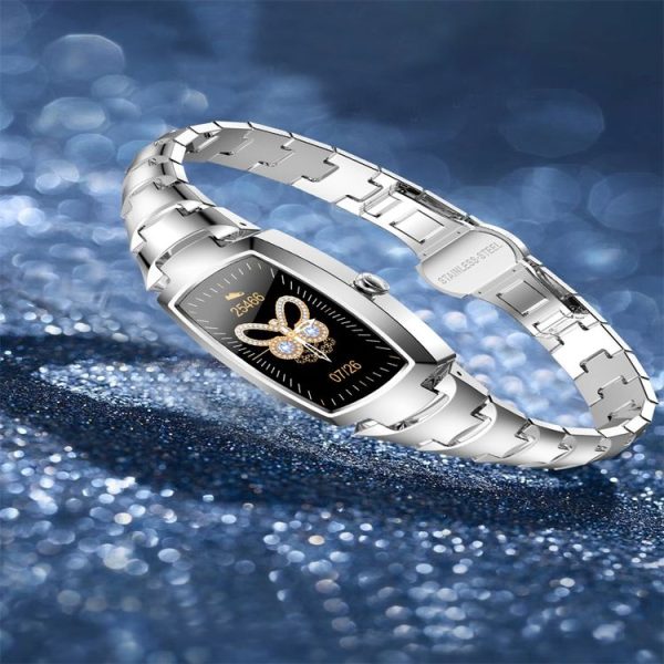 H8 Pro 1.08 inch Color Screen Smart Wristband, IP67 Waterproof, Support Heart Rate Monitoring / Blood Pressure Monitoring / Blood Oxygen Monitoring / Sleep Monitoring / Predict Menstrual Cycle Intelligently (Silver) - Image 15