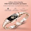 H8 Pro 1.08 inch Color Screen Smart Wristband, IP67 Waterproof, Support Heart Rate Monitoring / Blood Pressure Monitoring / Blood Oxygen Monitoring / Sleep Monitoring / Predict Menstrual Cycle Intelligently (Silver) - Image 2