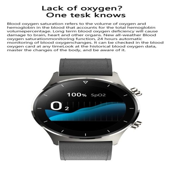 E13 1.28 inch IPS Color Screen Smart Watch, IP68 Waterproof, Silicone Watchband, Support Heart Rate Monitoring / Blood Pressure Monitoring / Blood Oxygen Monitoring / Sleep Monitoring (Gold) - Image 10