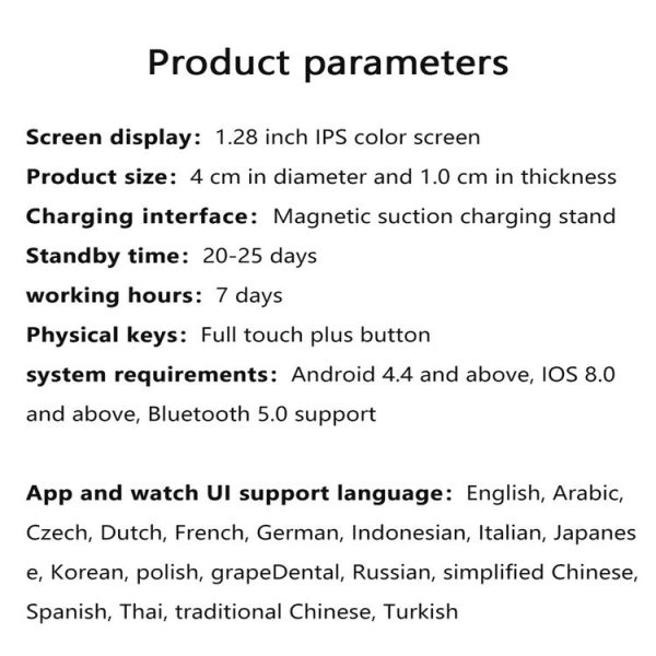 E13 1.28 inch IPS Color Screen Smart Watch, IP68 Waterproof, Leather Watchband, Support Heart Rate Monitoring / Blood Pressure Monitoring / Blood Oxygen Monitoring / Sleep Monitoring (Gold) - Image 22