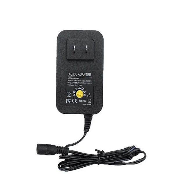 3V 4.5V 5V 6V 7.5V 9V 12V 2A 2.5A AC DC Adapter Adjustable Power Adapter Universal Charger Power Supply 30W (EU Plug) - Image 5