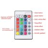 Bluetooth LED RGB Controller with 24 Keys Infrared Controller for 5630 5050 3528 2835 LED Strip, DC 5-24V - Image 5