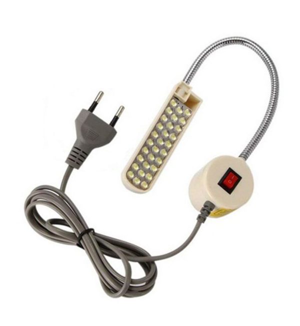 5W 30 LEDs Industrial Lighting Work Light Sewing Machine Light Household Sewing Machine Accessories, AC 220V, EU Plug - Image 2