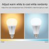 FUT012 E27 9W RGB + CCT LED Bulb Light 100V-240V Full Color Remote Control Smart Bulb WiFi 2.4G Wireless - Image 4