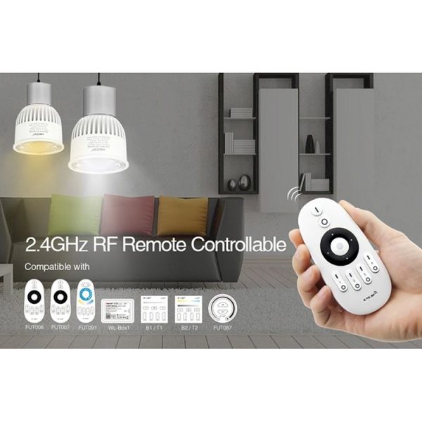 FUT107 GU10 6W Double White CCT LED Bulb Spotlight For Bedroom And Living Room - Image 4