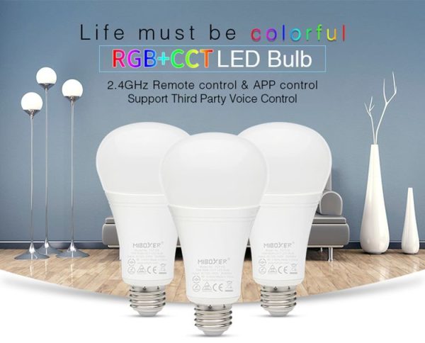 FUT105 12W RGB + CCT LED Bulb Light E27 Indoor Light 2.4G Remote Smart Phone APP Control Bedroom Living Room AC100~240V - Image 2