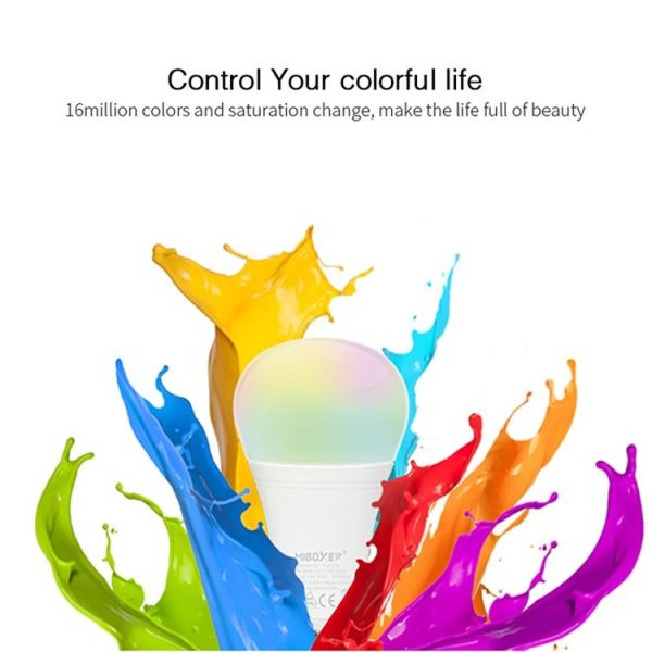 FUT105 12W RGB + CCT LED Bulb Light E27 Indoor Light 2.4G Remote Smart Phone APP Control Bedroom Living Room AC100~240V - Image 3